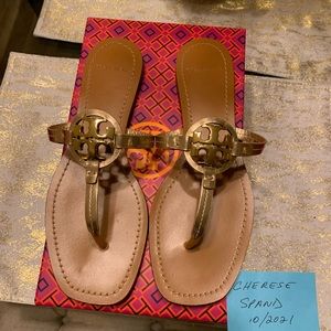 Tory Burch Rose Gold Mini Miller